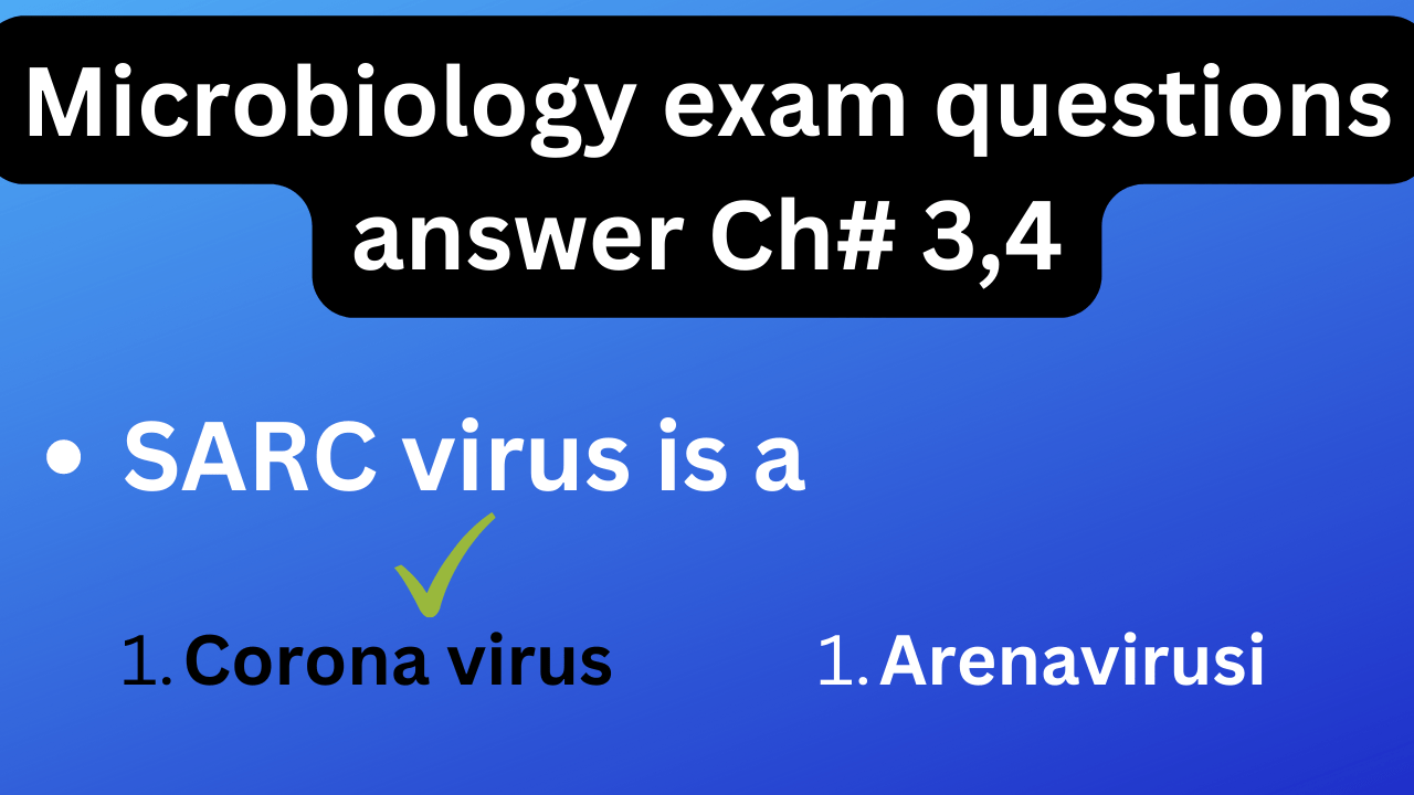 microbiology exam questions and answer