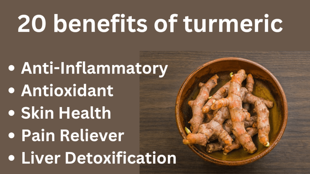 20 benefits of turmeric