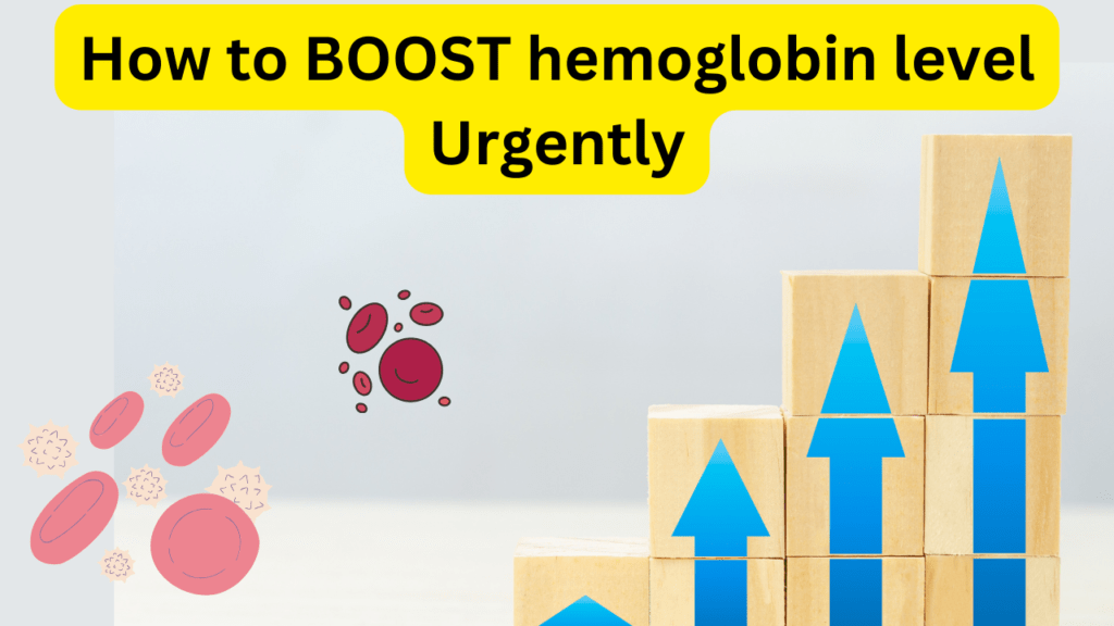 How to increase hemoglobin levels