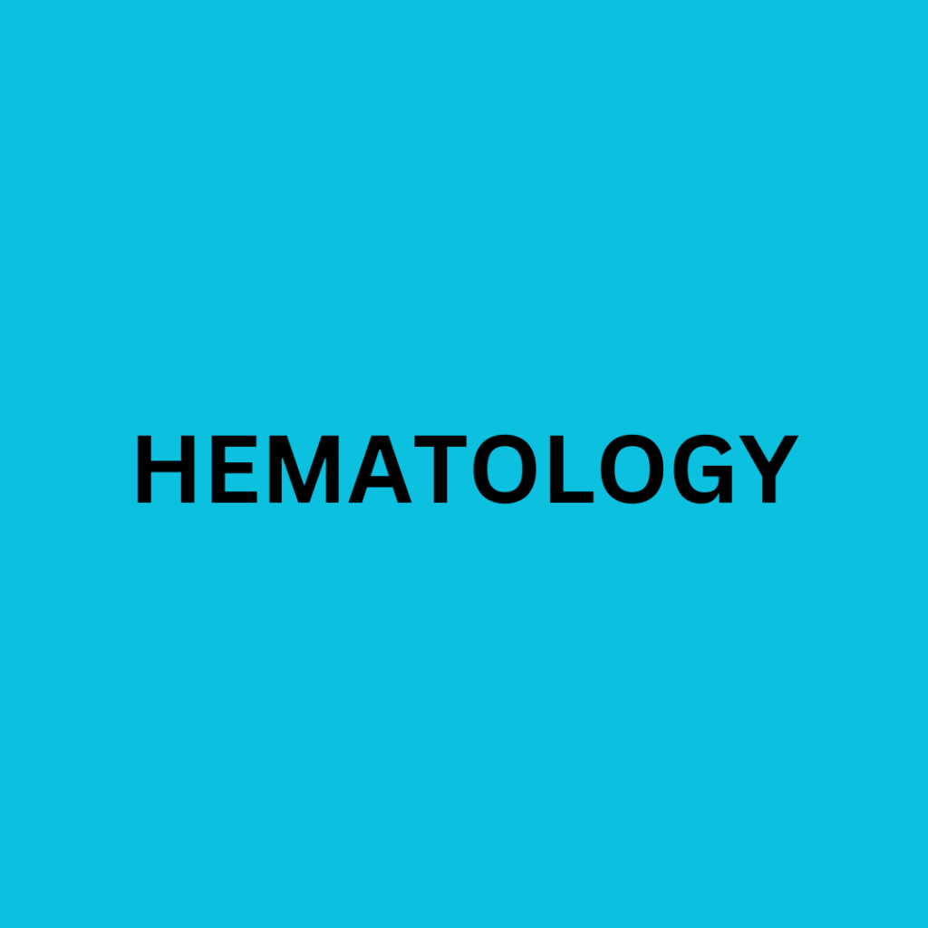 hematology question answer