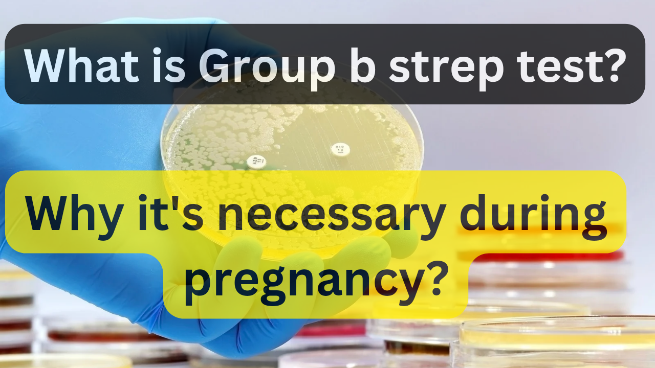 Group b strep test procedure