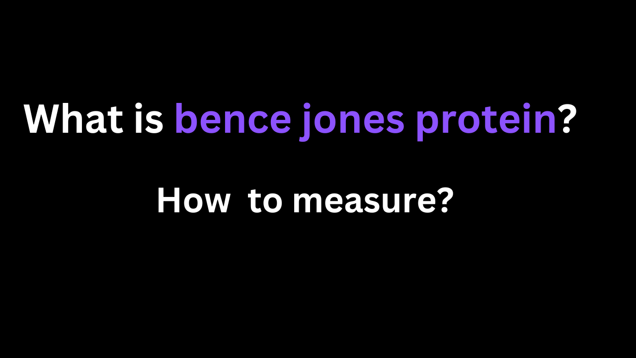 Urine bence jones protein test procedure