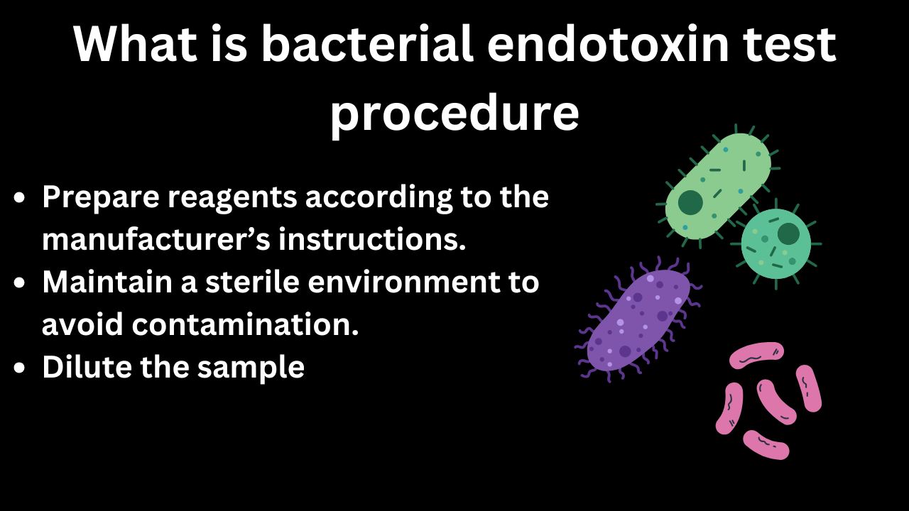 bacterial endotoxin test procedure