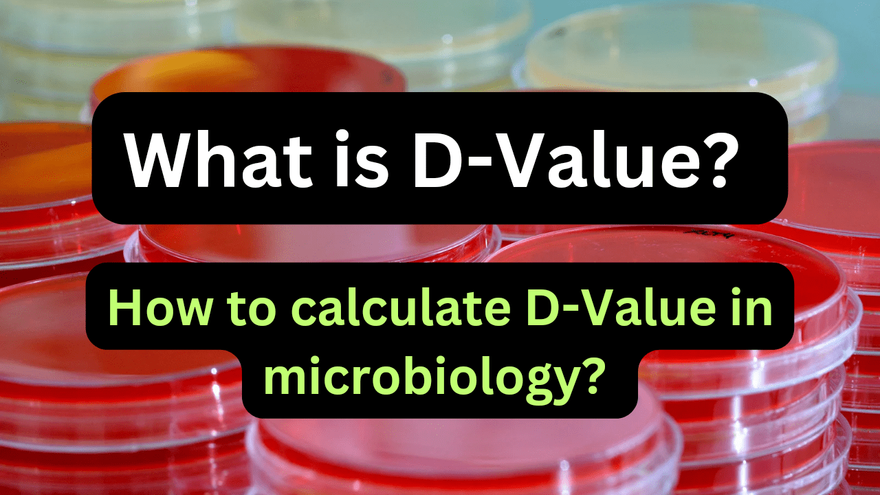 How to calculate d value microbiology