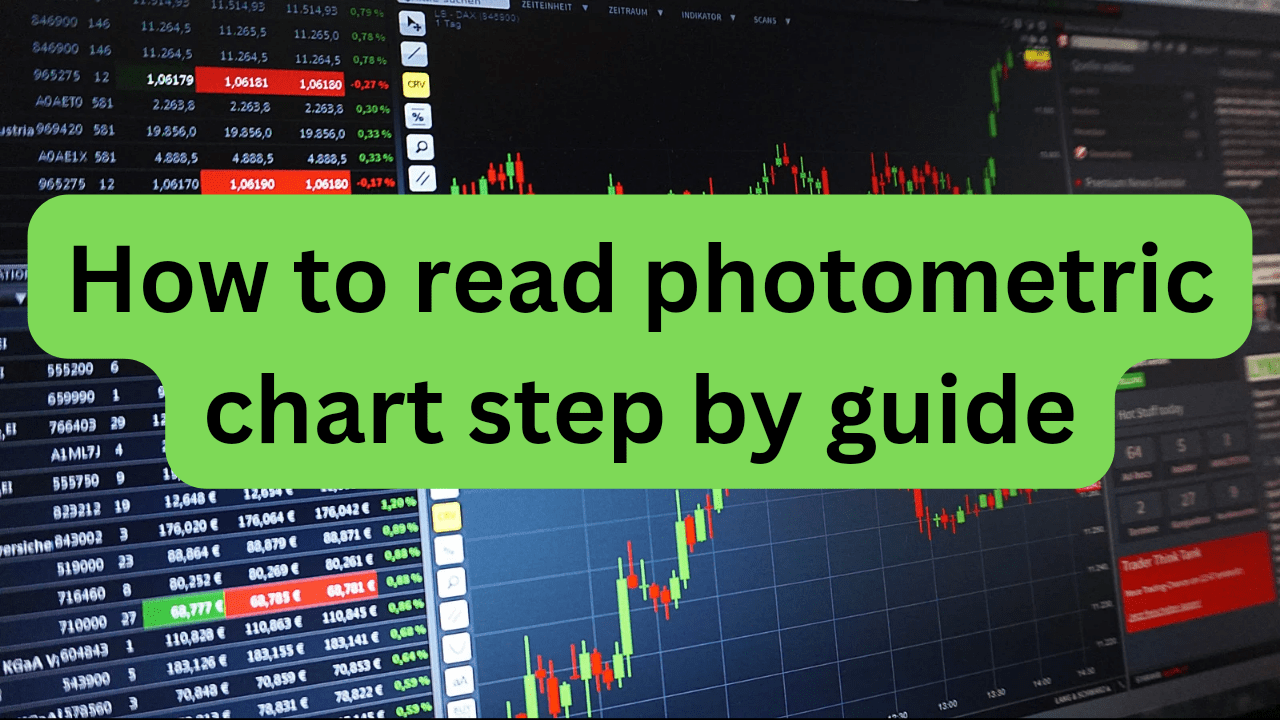 How to read photometric chart