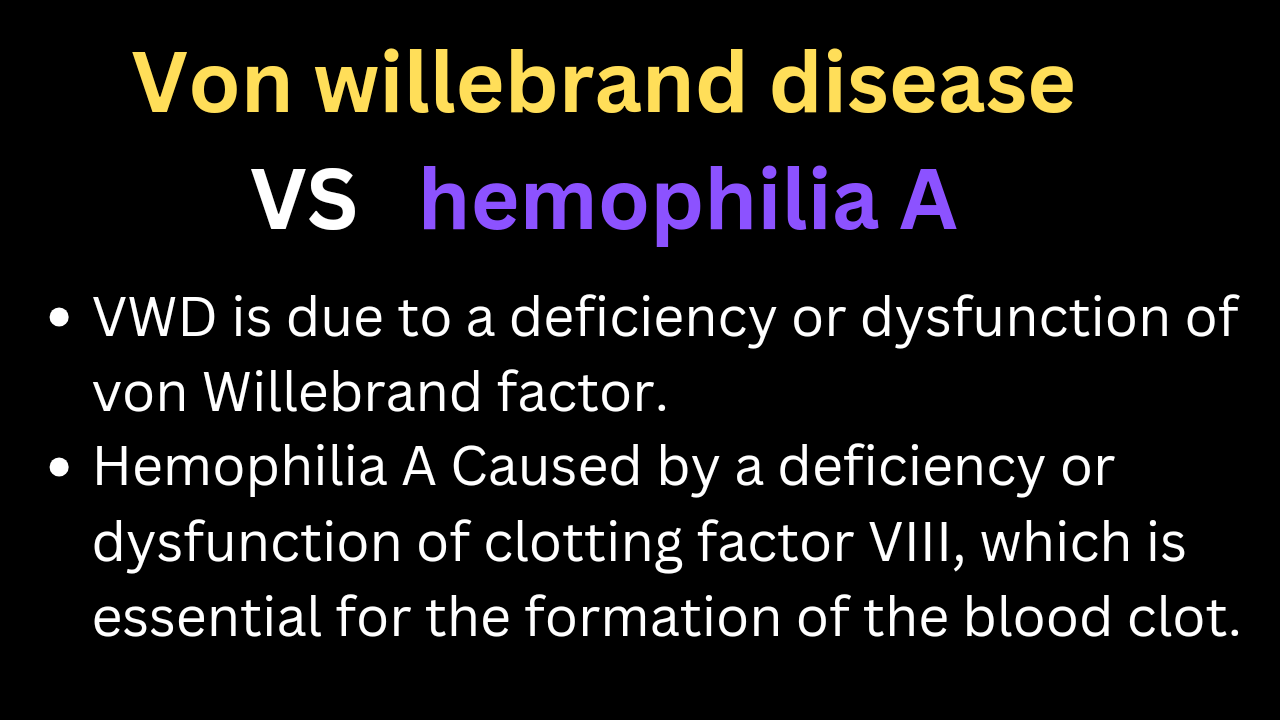 Von willebrand disease vs hemophilia A_20250110_194814_0000