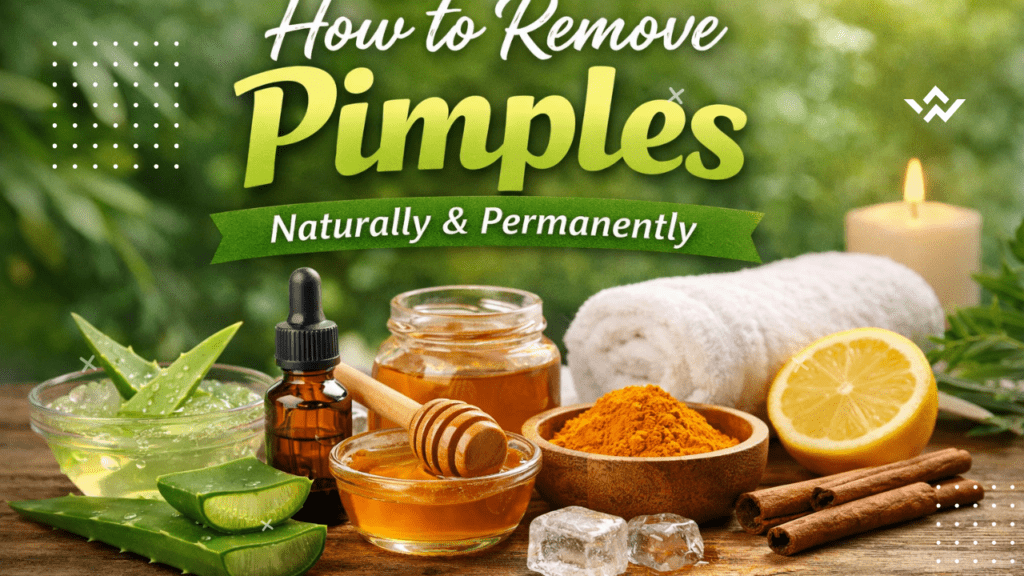 How to Remove Pimples Naturally and Permanently 